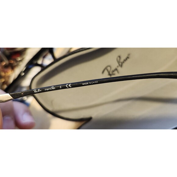 Ray-Ban RB 7511 Black Eyeglass Frames w/ Case (No Lenses) - Picture 5 of 11